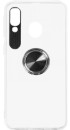 Чехол с кольцом-держателем для Samsung Galaxy A40 DF sTRing-03 (black)