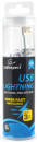 Кабель Lightning 1.8м Cablexpert CC-U-APUSB02S-1.8M круглый серебристый2