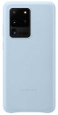 Чехол (клип-кейс) Samsung для Samsung Galaxy S20 Ultra Leather Cover голубой (EF-VG988LLEGRU)