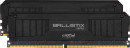 Оперативная память для компьютера 16Gb (2x8Gb) PC4-32000 4000MHz DDR4 DIMM CL18 Crucial BLM2K8G40C18U4B