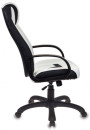 Кресло игровое Бюрократ VIKING-8N/WH-BLACK белый/черный искусственная кожа3