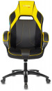 Кресло игровое Бюрократ VIKING 2 AERO YELLOW черный/желтый искусст.кожа/ткань2