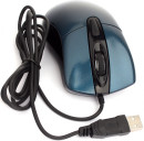 Мышь проводная Gembird MOP-415-B синий USB3