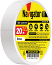Navigator 71102 Изолента NIT-B15-20/WH белая2