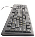 Клавиатура Gembird KB-8354U-BL { USB, черный, 104 клавиши, кабель 1,45м }2