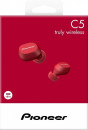 Гарнитура вкладыши Pioneer SE-C5TW-R красный беспроводные bluetooth (в ушной раковине)3