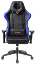 Кресло игровое Бюрократ VIKING 5 AERO BLUE черный/синий искусственная кожа2