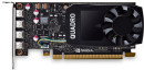 Видеокарта PNY Quadro P1000 VCQP1000DVIV2BLK-1 PCI-E 4096Mb GDDR5 128 Bit OEM2