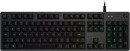 Клавиатура проводная Logitech Gaming Keyboard G512 USB черный  920-009351