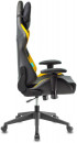 Кресло игровое Бюрократ VIKING 5 AERO YELLOW черный/желтый искусственная кожа3