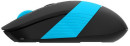 Мышь беспроводная A4TECH Fstyler FG10S чёрный синий USB + радиоканал5