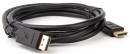 Кабель DisplayPort 1м TELECOM CG720-1M круглый черный