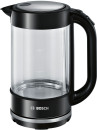 Чайник электрический Bosch TWK70B03 1.7л. 2400Вт черный (корпус: стекло)