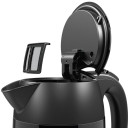 Чайник электрический Bosch TWK3P423 1.7л. 2400Вт черный (корпус: нержавеющая сталь)3
