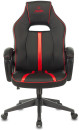 Кресло игровое Бюрократ VIKING ZOMBIE A3 RED черный/красный искусственная кожа2