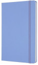 Блокнот Moleskine CLASSIC QP092B42 XLarge 190х250мм 192стр. нелинованный твердая обложка голубая гортензия2