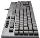 Клавиатура проводная Logitech RGB Mechanical Gaming Keyboard G815 LINEAR SWITCH USB черный 920-0090074