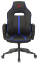 Кресло игровое Бюрократ VIKING ZOMBIE A3 BL черный/синий искусственная кожа2