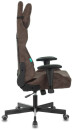 Кресло игровое Бюрократ VIKING KNIGHT LT10 FABRIC коричневый3