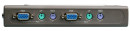 KVM-переключатель D-link DKVM-4K/B3A 4-портовый KVM-переключатель с портами VGA и PS/22