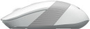 Мышь беспроводная A4TECH Fstyler FG10S белый серый USB4