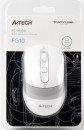 Мышь беспроводная A4TECH Fstyler FG10S белый серый USB5