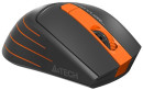 Мышь беспроводная A4TECH Fstyler FG30S оранжевый серый USB2