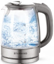 Чайник электрический StarWind SKG2315 2200 Вт серебристый серый 1.7 л металл/стекло2