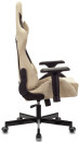 Кресло для геймеров Бюрократ VIKING 7 KNIGHT BR FABRIC коричневый5