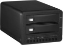 Внешний контейнер для HDD 3.5"x2 SATA RAID AgeStar 3U2B3A1 USB3.0 черный