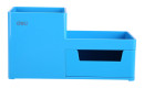 Органайзер настольный Deli EZ25130 Rio 4отд. 175x90x92мм голубой пластик