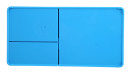 Органайзер настольный Deli EZ25130 Rio 4отд. 175x90x92мм голубой пластик4