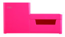 Органайзер настольный Deli EZ25140 Rio 4отд. 175x90x92мм розовый пластик2