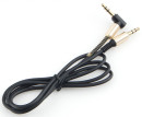 Кабель аудио (угловой) Cablexpert CCAB-02-35MML-1MB. 3.5 джек (M)/3.5 джек (M), черный, 1м, блистер