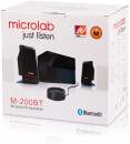 Колонки Microlab M200BT 2.1 black (40W RMS)3