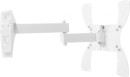 Кронштейн Holder LCDS-5046 белый для ЖК ТВ 15-40" настенный от стены 510мм наклон +15°/25° поворот 310