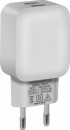 Сетевой адаптер Defender EPA-13 белый, 2xUSB, 5V/2.1А, пакет3