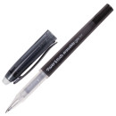 Ручка стираемая гелевая PAPER MATE "Erasable Gel", корпус черный, узел 0,7 мм, линия 0,5 мм, черная,