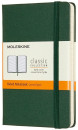 Блокнот Moleskine CLASSIC MM710K15 Pocket 90x140мм 192стр. линейка твердая обложка зеленый2