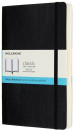 Блокнот Moleskine CLASSIC SOFT EXPENDED QP619EXP Large 130х210мм 400стр. пунктир мягкая обложка черный2