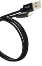 Кабель USB Lightning 1м Canyon CNS-MFIC3B круглый черный3
