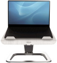 Подставка для ноутбука Fellowes Hana, дерево/металл, 2+2 порта USB, регул-ка газлифт, белый FS-806445