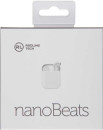 Гарнитура вкладыши Redline nanoBeats BHS-10 белый беспроводные bluetooth (в ушной раковине)6