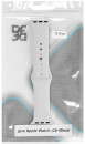 Ремешок силиконовый для Apple Watch (38-40мм) DF iClassicband-01 (white)2