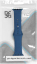 Ремешок силиконовый для Apple Watch (42-44мм) DF iClassicband-02 (blue)2