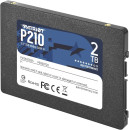 Твердотельный накопитель SSD 2.5" 2 Tb Patriot P210S2TB25 Read 540Mb/s Write 430Mb/s 3D NAND TLC2