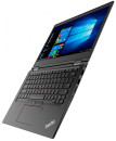 Ультрабук Lenovo ThinkPad X13 Yoga Gen 1 13.3" 1920x1080 Intel Core i7-10510U 1024 Gb 16Gb WiFi (802.11 b/g/n/ac/ax) Bluetooth 5.0 Intel UHD Graphics черный Windows 10 Professional 20SX001ERT3