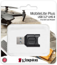 USB 3.2 gen.1 кард-ридер Kingston MobileLite Plus для карт памяти microSD с поддержкой UHS-I и UHS-II3