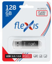 Флешка 128Gb Flexis RB-108 USB 3.0 черный2