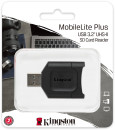 Внешний картридер Kingston USB 3.2 SDHC/SDXC UHS-II MobileLite Plus (MLP)3